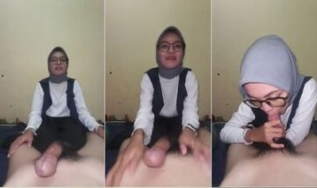 Cewek Hijab abu2 Isep anu Nikmat