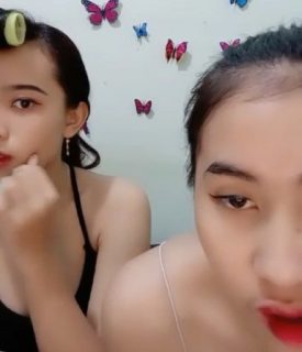 Miss Kupu-Kupu Live Duo Gadis Telanjang Show